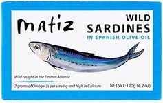 Matiz Gallego Sardines in Olive Oil, 4.2-Ounce Unit (Pack of 5)