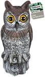 1/2 / 3X Decoy Owl Bird Scarer Deterrent Scarecrow Pest Control Repellent Garden Protector (1)