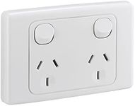 Clipsal 2000 - Switched Socket Twin 10A 250V