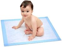 120 Undersheet for Baby 90 x 60 Cm | Baby Disposable Undersheets| Count- 120 | | Breathable Underpads|Bed Protector Dry Sheet for New Born Babies| Soft Disposable| Pack of 120 |Blue Color