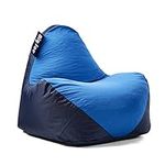 Big Joe Warp Bean Bag Chair, Blue/N