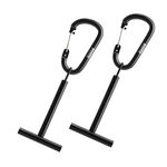 Booms Fishing SH1 Tippet Spool Holder Black 2PCS