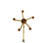 Plink Sport Dynamic Eco-Star Kinetic Target | Rotating Shooting Target with Eco-Shots | Portable Flat-Pack Design | Air Rifle Pistol Plinking Target System with Easy Assembly & Storage