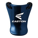 Easton PRO Catchers Mask Throat Guard 2020 Durable and Adjustable Nylon Ties for Customized Fit Attaches to Hockey Style and Traditional Catcher Helmets + Masks (A165120NY), Navy