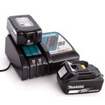 Makita BL1840 18v LXT 4.0Ah Battery Twin + DC18RC Li-ion 7.2V-18V Fast Charger