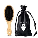 UrbanMooch Boar Bristle & Nylon Pin Bamboo Paddle Hair Brush for Detangling, Scalp Massage, For Curly Hair & for Hair Growth