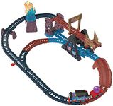 Thomas & Friends Motorized Toy Train Set Crystal Caves Adventure with Thomas, Tipping Bridge & 8 Ft of Track for Kids Ages 3+ Years