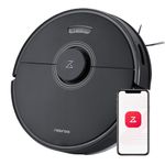 roborock Q7 Max Robot Vacuum and Mop Cleaner, 4200Pa Strong Suction, Lidar Navigation, Multi-Level Mapping, No-Go&No-Mop Zones, 180mins Runtime, Works with Alexa, Perfect for Pet Hair(Black)