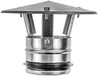 6 Inch Round Roof Cap - All Weather