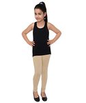 Robinbosky Premium Girls Skin Leggings (5-6 Years,(28) Skin) | Fit Type: Slim Fit