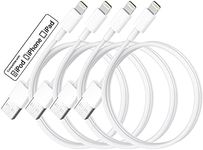 iPhone Charger 3ft 4 Pack, [MFi Cer