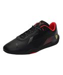 Puma Unisex-Adult Ferrari R-Cat Machina Black-Asphalt Sneaker - 4 UK (30686504)