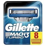 Gillette Mach3 Turbo Razor Blades f