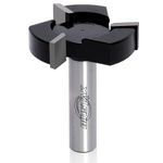 CNC Spoilboard Surfacing Router Bits, 1/2 inch Shank 2 inch Cutting Diameter, Slab Flattening Router Bit Planing Bit Wood Milling Cutter Planer Woodworking Tool by NITOMAK (Carbide)