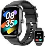 Smart Watch (Answer/Make Calls), 2024 Newest 1.85" Smart Watches for Men Women IP67 Waterproof, 100+ Sports Modes, Fitness Tracker Watch with Heart Rate Sleep Monitor, Smartwatch for Android iOS