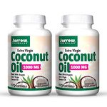 Jarrow Formulas Coconut Oil,1000 mg,120 Softgels,Pack of 2