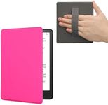 kwmobile Case Compatible with Amazon Kindle Paperwhite 11 Generation 2021 Case - Cover for Kindle Paperwhite Case w/Magnet - Neon Pink