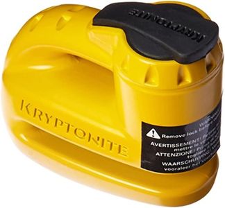 Kryptonite Keeper 5 S2 Disc Lock – Yellow Motorcycle Security