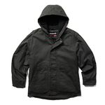 Wolverine Mens Guardian Cotton Work Jacket, Onyx, X-Large