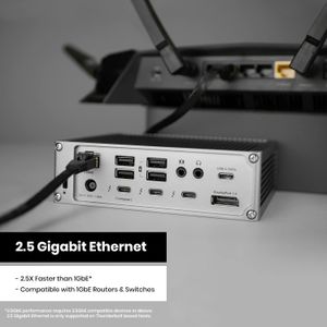CalDigit TS4 Thunderbolt 4 Dock – 18-Port USB-C Hub for Mac & PC