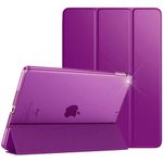 Case For Apple iPad Mini 4 / Mini 5 Generation Smart Magnetic Leather Cover - Auto Wake/Sleep - Mini 4th / Mini 5th Model No. A1538 / A1550 / A2124 / A2125 / A2126 / A2133 (Purple)