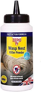 Zero In Wasp Nest Killer Powder – 300 g, Puffer Treatment Pack, Controls Wasps and Their Nests in the Home and Garden, Ready-To-Use, Fast Action Formula