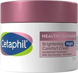 Cetaphil Night Cream, 50g, Healthy Radiance Face Brightening Moisturiser For Hyperpigmentation, With Niacinamide