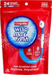 Colgate Max Fresh Wisp Disposable Mini Toothbrush, Peppermint , 3 Pack (24 Count)
