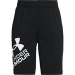 Under Armour Kids Logo Shorts Black/White 13 Years