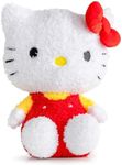 Weighted Hello Kitty Red Dress Fuzzy Plush Pillow Buddy - 2.5 lbs Super Soft Stuffed Pillow, 13 inches