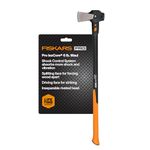 Fiskars Pro IsoCore Splitting Maul and Stainless Steel Axe, with Shock Reduction, 6 lb, 36 in