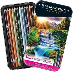 Prismacolor Premier Colored Pencils Landscape Landscape, 12 Count (Pack of 1), 2023753