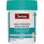 Swisse Fish Oil with 1500mg Omega 3 - One Capsule Per Serving, Highest Omega-3 Content, Manufactured In Australia - 60 Days Pack