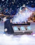 Fancybling 2000W Fog Machine, 3 in 1 Fog Bubble Machine with 2 Bubble Fans, 18 RGB LED Lights Smoke Bubble ALL IN ONE Fog Machine, Bubble Machine for Halloween Christmas Party Wedding Birthday