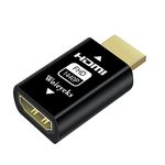 Woieyeks HDMI edid Emulator passthrough (2K 2560x1440@60Hz Default Resolution) for Mac Thunderbolt to HDMI Switches/Extender/AV Receiver/Video Splitters