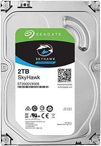 Seagate Skyhawk CCTV Surveillance 2TB 3.5" Internal Hard Disk Drive HDD DVR NVR, 24/7 Video Workloads, 5900 RPM Elinz