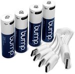 bump AA 1.5V Rechargeable Batteries