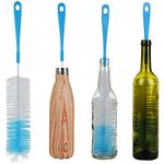 ALINK Polypropylene 17In Extra Long Bottle Cleaning Brush Cleaner For Washing Narrow Neck Beer, Wine, Kombucha, Thermos, Nalgene, Carafe, Yeti, S¡¯Well, Brewing Bottles, Hummingbird Feeder