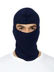 Gajraj Unisex Cotton Anti Pollution Balaclava Face Mask (NAVY BLUE)