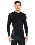 Under Armour Men's UA ColdGear Crew Long-Sleeve Shirt - Black, X-Large