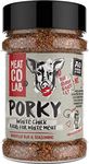 Angus & Oink | Porky White Chick BBQ Rub | The Perfect Rub for Pork or Chicken | Used by Award-Winning Miss Piggy Barbecue Team | Gluten-Free | No Artificial Colors, Flavors or Preservatives | 220g