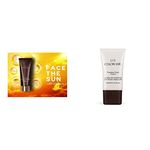Colorbar Face The Sun Broad Spectrum Daily All Skin Face Protector, 50 Ml & Cosmetics Flawless Finish Primer, Transparent, 30 Ml,50 SPF