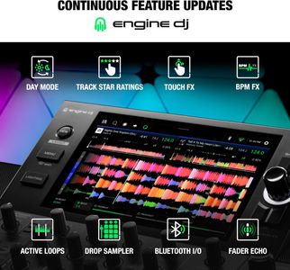 Denon DJ SC LIVE 4 Controller – 4-Deck Standalone, Black
