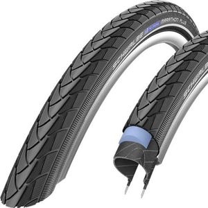 Schwalbe Marathon Plus HS 440 Road Bike Tire (700x25, Allround Wire Beaded, Reflex)