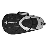 Harrow 6-Racquet Bag, Black/Silver