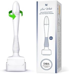 Lexi White Beauty Adjustable Derma Stamp For Women and Men | Microneedling Pen For Face, Microneedle Derma Roller, Dermastamp for Beard Microneedling Pen Roller Micro Needle Roller For Face Scalp