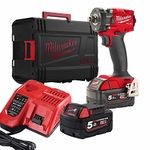 M18 FIW2F12-502X Fuel™ 1/2in Friction Ring Impact Wrench 18V 2 x 5.0Ah Li-ion