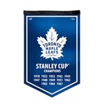 NHL Toronto Maple Leafs Victory Banner, 12 x 18-inches