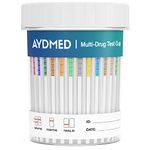 1 x Aydmed Professional 18-in-1 Rapid Drug Test Cup | Urine Drug Test | Test for Cannabis, Cocaine, Ecstasy, Amphetamines, Ecstasy, Opiates, Ketamine, Methadone and 10 Other Common Drugs of Abuse