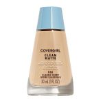 COVERGIRL Clean Matte Liquid Foundation Classic Ivory, 1 oz